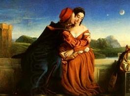 William Dyce Paolo e Francesca oil painting picture
